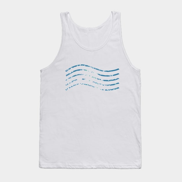 America Flag Tank Top by Brainable ART